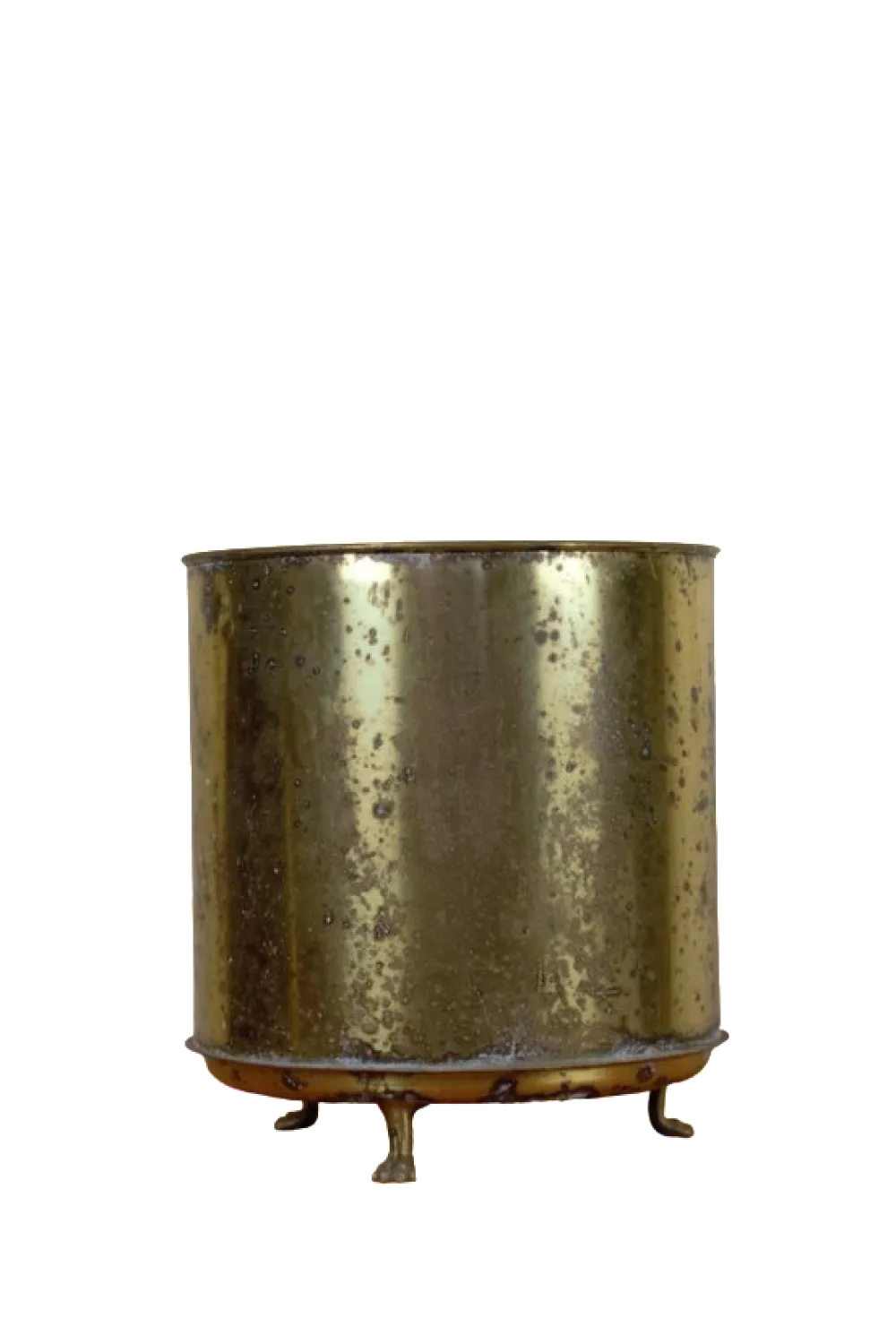 Brass Claw Foot pot